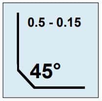 4 Flutes – Flat Endmill – Long Shank – Hard Material