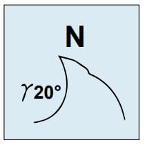 3 Flutes – Flat Endmill – Long Shank – Aluminum Use