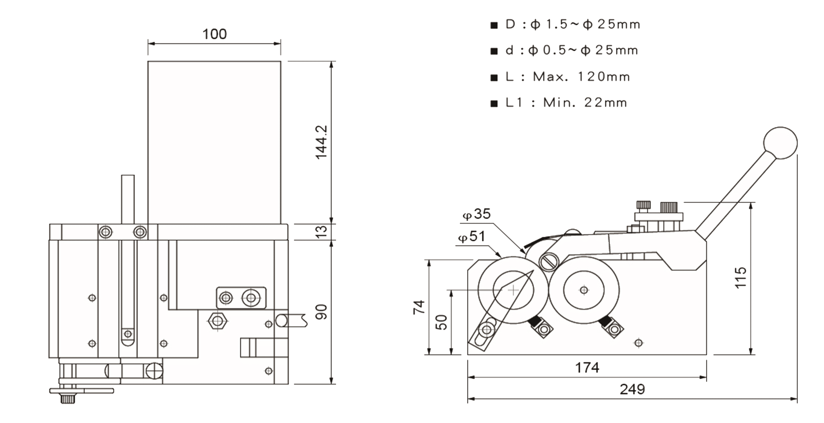 Motor Punch Grinder