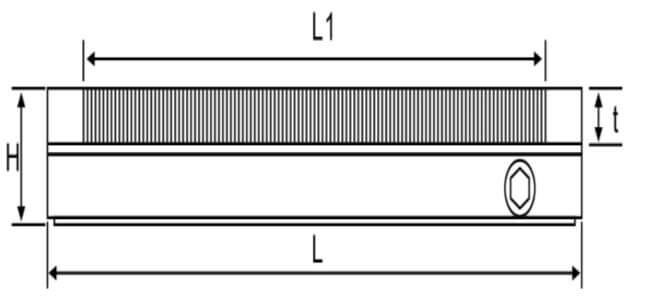 Permanent Magnetic Chuck – 8(2+6) Standard Pole Pitch