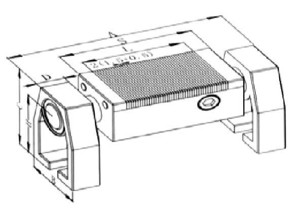 Rotary Magnetic Chuck with Standard Pitch