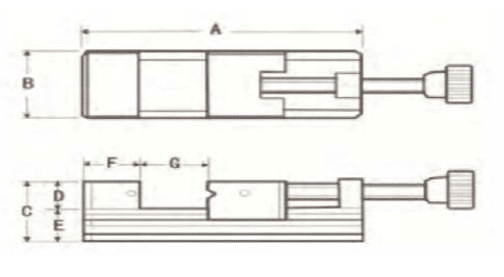 Tool Maker Vise of Screw Type (B)