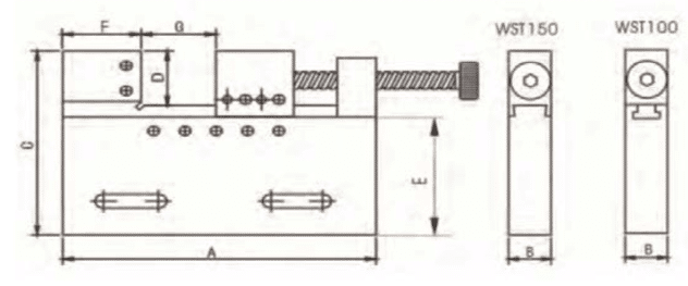 1.5” Stainless Electrode Vise